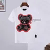 Philipps pp Short Outlet Diseñador de lujo Phillip Plain Hombres diseñador PP Skull Diamond camiseta manga Dollar Factory Brown b N36W Plein bEs X5A9