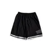 Men Casual Shorts Letter Printed Young Summer Breathable Running Drawstring Knee length Trousers Harajuku Basketball Ulzzang BF 220715