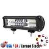 LED LED FINFLIGHT BASK 12 -calowe zakrzywione paski LED Światła drogowe 288 WWLED FOG Lighting z zestawem wiązki przewodów do ciężarówki do ciągnika samochodu lub ciężkiego sprzętu itp.