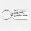 Keychains Brothe Sister Gifts Keychain There Is No Better Friend Than A Brother And Gift For Family Jewelry Enek22