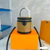 Classic Ladies Shoulder Bags Handbag Designer Crossbody Cylindrical Bucket Bag Large Capacity Tote Organizer Purse Famous Brand Letter Pattern Design