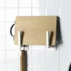 Ganci Binari Mensola da bagno Organizzatore Cucina Porta carta igienica Supporto per fazzoletti Portaoggetti multifunzionale a parete senza punzonaturaHoo