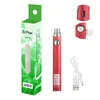 510 İplik Kiti Vape Kalem UGO-V2 Pil Buharlaştırıcı Kalemler 650/900mAH ECIG Piller Kartuş Vapes için USB Şarj Cihazı ile Gelin