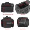 Bolsa de tiro Bolsa Molle System Acessório de caça ao ar livre Nylon Tactical Gun Case Pack Pistol Ferramentas de ombro Sniper Black 220628