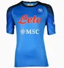 22 23 Maglie da calcio Napoli Kvaratskhelia Naples Osimhen Maradona Shirt da calcio 2022 2023 Zielinski Maglia Insigne Mertens Uniforme Kit Kit Kit Lozano SSc Halloween