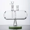 Glass Water Pipes Infinity Waterfall Hookahs Invertible Gravity Oil Dab Rigs Tobacco Bongs 14mm Female Joint With Bowl XL-2061