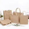 Tote Bags Burlap Jute herbruikbare geschenktas met handgrepen voor bruidsmeisje bruiloftsfeest vrouwen markt boodschappen handtas