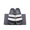 2022 Designer Slippers Bath Mens Womens slider slides Sandals Rubber Foam Flat Sole Slipper Paris Piscine POOL Slide 3D Embossing Sliders Loafers Size 35-45