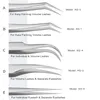 偽まつげステンレス鋼の眉毛のピンセットプロフェッショナルメイクアップvetusボリュームファンラッシュエクステンション正確なピンザーズファルスFalsefa