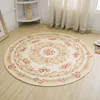 Tapijten Boheemian Style Round Art Printing Floor Mats Tapijt Woonkamer Slaapkamer Huisdecoratiecarpets