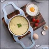Baking Pastry Tools Bakeware Kitchen Dining Bar Home Garden Food Mti-Function Sile Steamer Basket Cooker Anti-Scalding Lifter Rack Siles