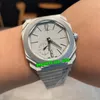 2022 Hoge kwaliteit horloges 103672 Octo Finisimmo 10e verjaardag Limited Edition Automatische mechanische heren Watch grijze wijzerplaat titanium armband heren polshorloges