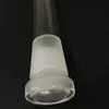 6 holes 3inch-6inch 18mm male to 14mm female Glass Hookah parts Accessories Downstem Reducer Adapter Diffused Down Stem For Glass Beaker Water Bong