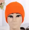 50шт зимняя осень рождественская унисекс шляпы для женщин Laides Fashion Beans Skullies Chape