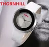 أزياء نساء الرجال يشاهدون 40 ملم من الجلد الناعم المثلج تصميم الكوارتز حركة أنثى هدية بلينغ ساعة wristwatch Clock258x