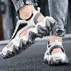 Sandals Skor Men Leather Luxury Large Brand Male Slipper Aesthetic Man Casual Shoes Style Air Tennis Increase Size 6