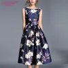 S Flavor vintage stylish sleeveless dress elegant A line dress rerto Autumn fashion elegant sexy midi vestidos de LJ200812