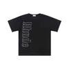 Marque Designer De Luxe Rhude T-shirt De Haute Qualité Tide Brand Rh Limited Rhude Loisirs High Street Hip Hop Wash Été Lâche Col Rond T-shirt À Manches Courtes