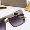 مصمم نظارات شمسية للرجال والنساء شماس العلامة التجارية الفاخرة الأمواج أزياء قيادة Goggle Frame Sun Glasses Ladies Vintage Eyeglasses with box dir1437
