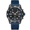 Moda Luxo Men's Watch Japão Superquartz Endurance Pro Chronograph 44mm Avenger Furacão Bebê Bebê Borracha 1884 Homens Assiste Relógios De Pulso De Vidro Hardex