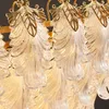 Luxury LED Crystal Wall lamp for Bedroom corridor Dining Living Lights Fixtures Decoration Home Indoor Lamp