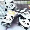 Emballage cadeau 100pcs / pack 10x15x2.5cm Belle bande dessinée Panda Mignon Transparent Sac auto-adhésif Dessert Cookies Cuisson Emballage BagGift WrapGift