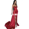 Long Mermaid Prom Dresses 2022 Sweetheart Neckline Arabic Dubia Evening Gowns Formal Side Split Party Robes De Soirees