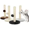 Sisal touw katschraper krassen Post kitten huisdier springtoren speelgoed met kogelkatten bankbeschermer klimboom krassen toren 220627