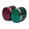 Newest 63mm Diameter Herb Grinder Smoking Accessories 4 Parts Tobacco Grinders Zinc Alloy Crusher Cigarettes Grinder