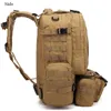 Outdoor Bags Tactical Gear Camouflage Military Backpack Hunting Backpack 50L Large Capacity Travel Backpack Outdoor Hiking Shoulde294q