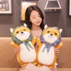 Cute Shiba Inu Dog Plush Toy Children's Toy Animal Filled Toy Pillow Cushion Home Decor Gift T200901