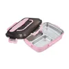 Lunch Box For Kids Food Containers Microwavable Bento Snack Stainless Steel School Waterproof Storage Boxes RRA12747