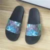 Drag a word men's flip flops couple beach shoes long-term trend of women's slippers in summer 2022