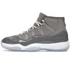 Jumpman 11 Mens Trainers 11s Outdoor Basketball Shoes Cool Grey Animal Instinct High White Bred Concord Space Jam Off Cherry UNC Дизайнерские женские кроссовки с коробкой