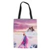 Borse da sera 2022 Borsa di tela casual Donna Beach Girl Borsa a tracolla singola Shopping Tote Borse da viaggio da donna Grande Bolsa De Praia