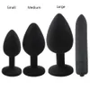 4st. Vibrator Butt Plug Anal s unisexy sexig stopper silikonverktyg sexig spänning leksaker uppsättning för män kvinnor kupp skönhet föremål