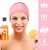 3pcs Adjustable Facial Headband with 1 Mask Brush Yoga Spa Bath Shower Makeup Wash Face Cosmetic Head Band Make Up Accessories 0316822095