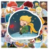 50PCS The Litter Prince and Fox Sticker Cartoon Anime Le Petit Prince Stickersラップトップスケートボードグラフィティステッカージャーナルキッズデカール電話