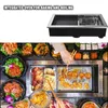 Commercial Barbecue Baking Frying One-Piece Stove Dual-Purpose Hot Pot BBQ Electric Bakings Pan Household BarbecueS Pots
