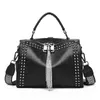 Брендские женщины кожаные сумочки мода заклинание женская черная высокая мощность для женщин для Ladies 2022 роскошная сумка для плеча