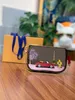 Moda Hardware Womens Chain Cartetas Top de qualidade Luxurys Designer Bag Coin Purse Card Titular com Box4097608