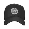 Berets Men Femmes Illuminati Logo chapeau hip-hop Baseball Caps Snapback God Eyes Chapeaux Sun Breathable Golf Autumnberets DAVI22