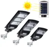 Radar Motion Solar Street Light IP65 Vattentät belysning LED Wall Lamp Outdoor Garden Yard Flood Lamp 30W/60W/90W