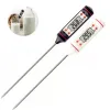 Fast Delivery Stainless Steel BBQ Meat Thermometer Kitchen Digital Cooking Food Probe Hangable Electronic Barbecue Household Temperature Detector Tools
