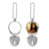 Sublimation Wings Wings Auto Ganger Ornament Decorations vuoto Trasferimento a caldo Consumo per consumo forniture all'ingrosso Prezzo di fabbrica Stile caldo