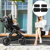 Direksiyon simidi kapsar Dayanıklı pratik hassas tekerlekler su geçirmez bebek pusleti kapağı kapağı