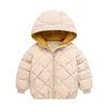 어린이면 줄 늘어서 가을과 겨울 2021 새로운 어린이 다운 재킷 어린이 다운 재킷 베이비 코튼 재킷 J220718