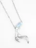 Chaînes Thaya sirène pendentif collier pour femmes Design Original tour de cou mode fiançailles bijoux fins cadeaux d'anniversaire chaînes Sidn22
