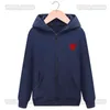 Designer CDGS Classic Hoodie Fashion Spela Little Red Peach Heart Printed Mens and Womens Hooded Sweater Coat CZ