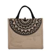National Style Retro Handtasche Neue National Fashion Leinenstruktur Tasche Tutorial Bag Mommy Bag Ins 220510